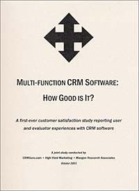 Multi-function CRM Software: How good is it? ISBN 0967375762 инфо 11551n.