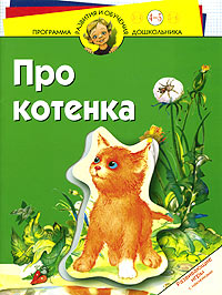 Про котенка Развивающие игры с наклейками Для детей 4 - 5 лет Серия: Программа развития и обучения дошкольника инфо 1678h.